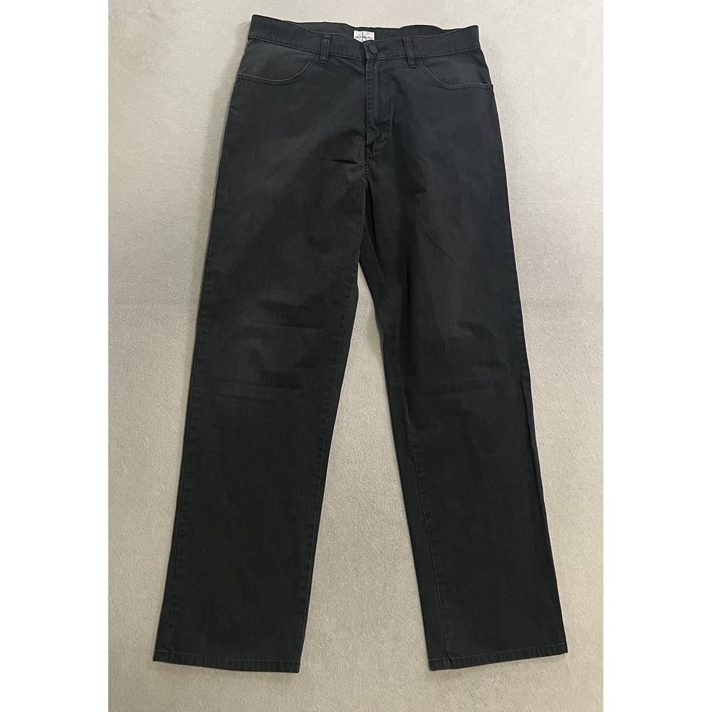 Calvin Klein Jayden Dress Pants Men's Size 32x30 Black Stretch